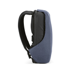 Backpack, cut-resistant RPET, lock, 20 L blue colour fourth view