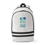 RPET backpack with laptop compartment, 18 L main view