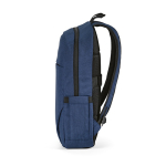 Backpack with front compartment, 300D RPET, 15.6”, 18 L blue colour fourth view