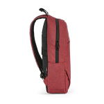 Backpack with front compartment, 300D RPET, 15.6”, 18 L red colour third view