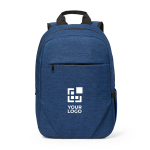 Backpack with front compartment, 300D RPET, 15.6”, 18 L main view