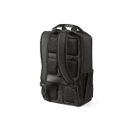 Recycled backpack with laptop compartment, 18 L black colour second view