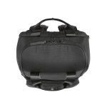 Recycled backpack with laptop compartment, 18 L black colour fifth view