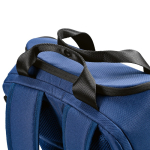 Recycled backpack with laptop compartment, 18 L blue colour fourth detail view