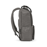 Recycled backpack with laptop compartment, 18 L grey colour third view