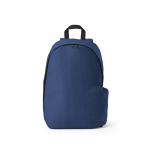 Laptop backpack from RPET with ripstop coating, 15.6” royal blue colour front view