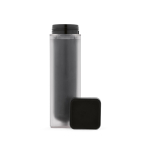 Recycled plastic bottle with exclusive twist closure 500 ml black colour third view