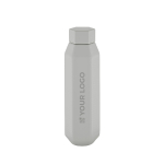 Leak-proof hexagonal recycled stainless steel bottle 500 ml main view
