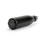 Bottle with anti-drip cap in many colours, 500 ml black colour fourth view