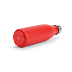 Bottle with anti-drip cap in many colours, 500 ml red colour fourth view