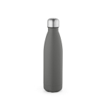 Bottle with anti-drip cap in many colours, 500 ml grey colour rear view
