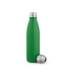 Bottle with anti-drip cap in many colours, 500 ml green colour second view
