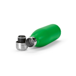 Bottle with anti-drip cap in many colours, 500 ml green colour third view