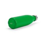 Bottle with anti-drip cap in many colours, 500 ml green colour fourth view