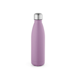 Bottle with anti-drip cap in many colours, 500 ml violet colour rear view