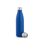 Bottle with anti-drip cap in many colours, 500 ml royal blue colour second view