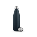Bottle with anti-drip cap in many colours, 500 ml navy-blue colour second view
