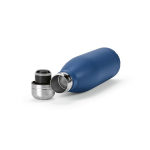 Bottle with anti-drip cap in many colours, 500 ml navy-blue colour third view