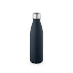 Bottle with anti-drip cap in many colours, 500 ml navy-blue colour rear view