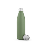Bottle with anti-drip cap in many colours, 500 ml pastel green colour second view