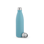 Bottle with anti-drip cap in many colours, 500 ml light blue colour second view