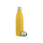 Bottle with anti-drip cap in many colours, 500 ml dark yellow colour second view
