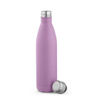 Recycled bottle, stainless steel, matte, 770 ml violet colour second view
