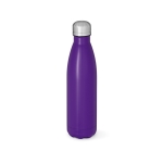 Recycled stainless steel leak-proof bottle, 1L violet colour