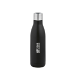Recycled stainless steel bottle with ultraviolet light lid 520 ml main view