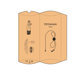 5-in-1 bamboo and eco-plastic charging cable with wireless charging 1m