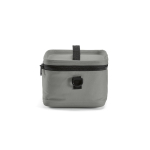 Recycled plastic cool bag with double carry handles 7.5L grey colour fourth view
