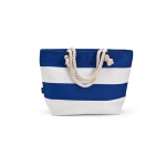 Isothermal RPET bag with handles, 15 L royal blue colour rear view