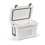 35L recycled plastic double-wall insulated cooler white colour second view