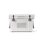 35L recycled plastic double-wall insulated cooler white colour front view