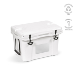 35L recycled plastic double-wall insulated cooler white colour