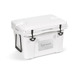 35L recycled plastic double-wall insulated cooler white colour