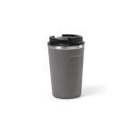 Sustainable thermal mug, recycled steel, 400 ml grey colour