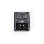 3-in-1 5,000 mAh power bank with earphones and 5W speaker black colour fifth view