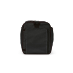 Eco plastic waterproof sports bag with hidden pocket 50L black colour third view