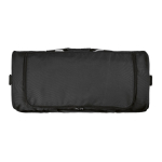 Eco plastic waterproof sports bag with hidden pocket 50L black colour second view