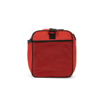Eco plastic waterproof sports bag with hidden pocket 50L red colour second view
