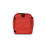 Eco plastic waterproof sports bag with hidden pocket 50L red colour third view