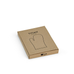 Kitchen glove with separate thumb in recycled cotton 220 g/m² view in box