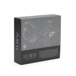 Wireless headphones with active noise cancellation and AI microphone dark grey colour seventh view