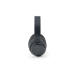 Wireless headphones with active noise cancellation and AI microphone dark grey colour second detail view