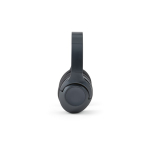 Wireless headphones with active noise cancellation and AI microphone dark grey colour third detail view