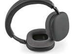 Wireless noise-cancelling headphones with mic black colour second detail view