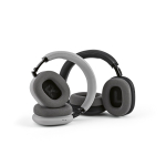 Wireless noise-cancelling headphones with mic second view
