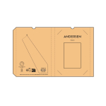 A5 notebook with flexible sugarcane cover and dotted pages