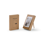 A5 blank-page notebook with eco cover and combination lock view in box